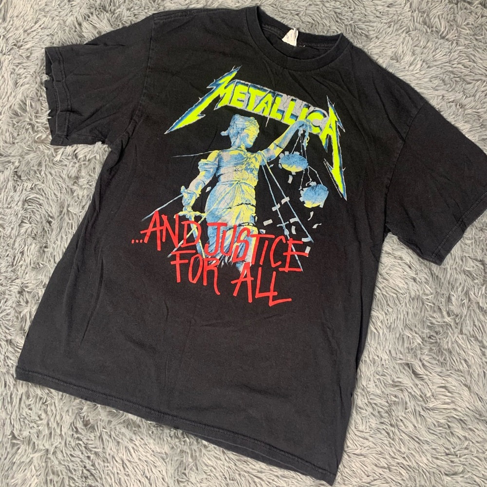 Rare Vintage Metallica “And Justice for All” Tee